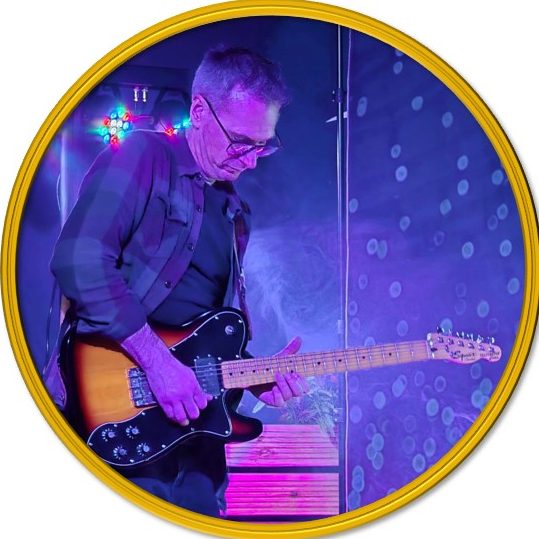 Martin Performing those show stopping guitar solos with the Aliki Edwards Band - Aliki Sings Entertainment